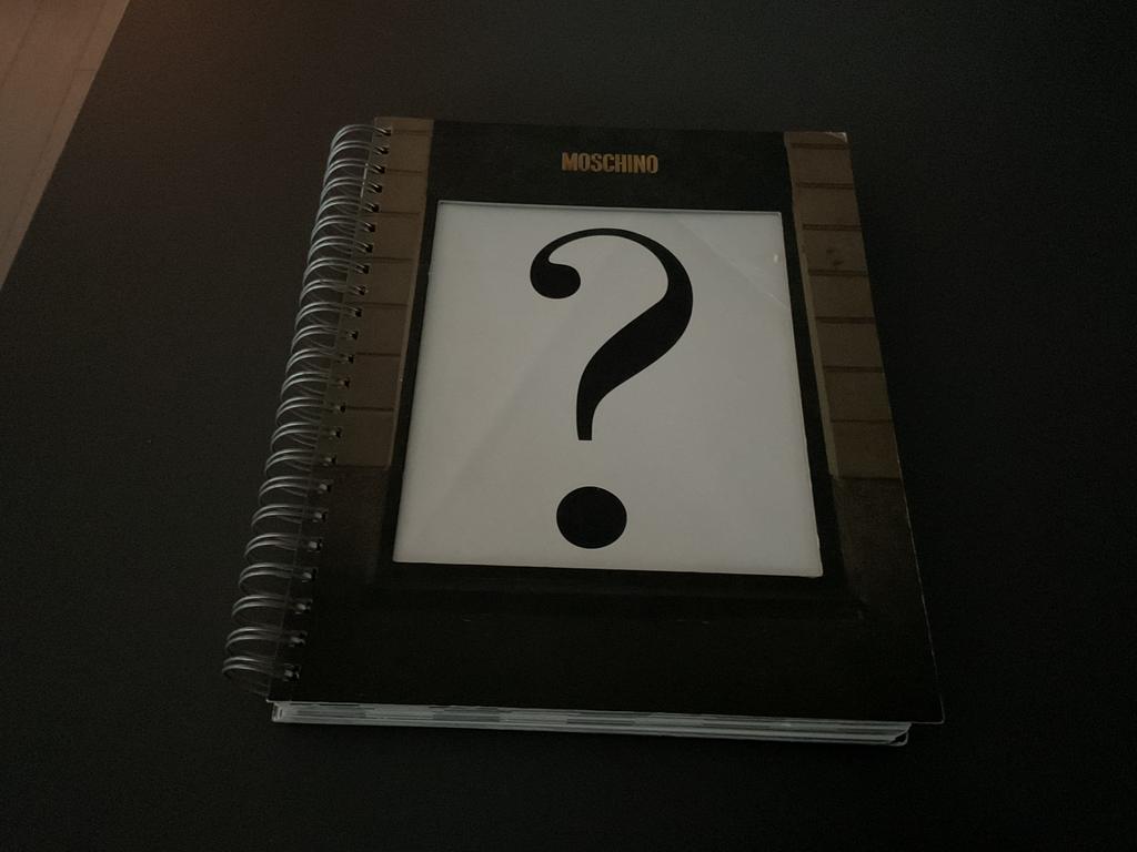 Modeboek MOSHINO, Enlèvement