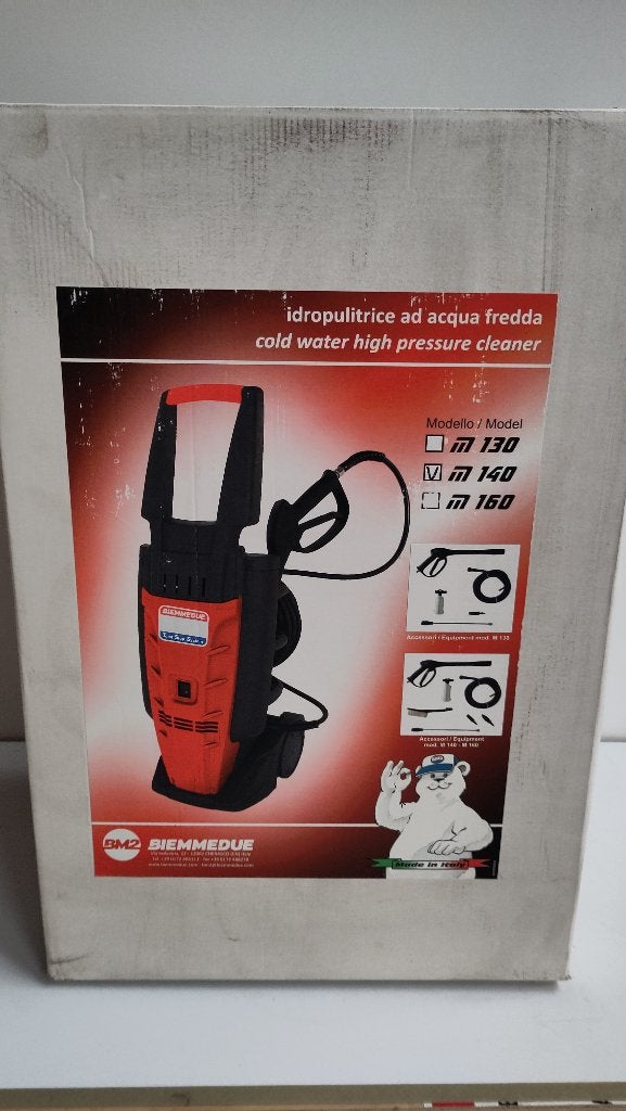 Nieuwe Biemmedue hogedrukreinigers M130 - M140 - M160, Tuin en Terras, Ophalen, Biemmedue, Met autostop en -start, Nieuw