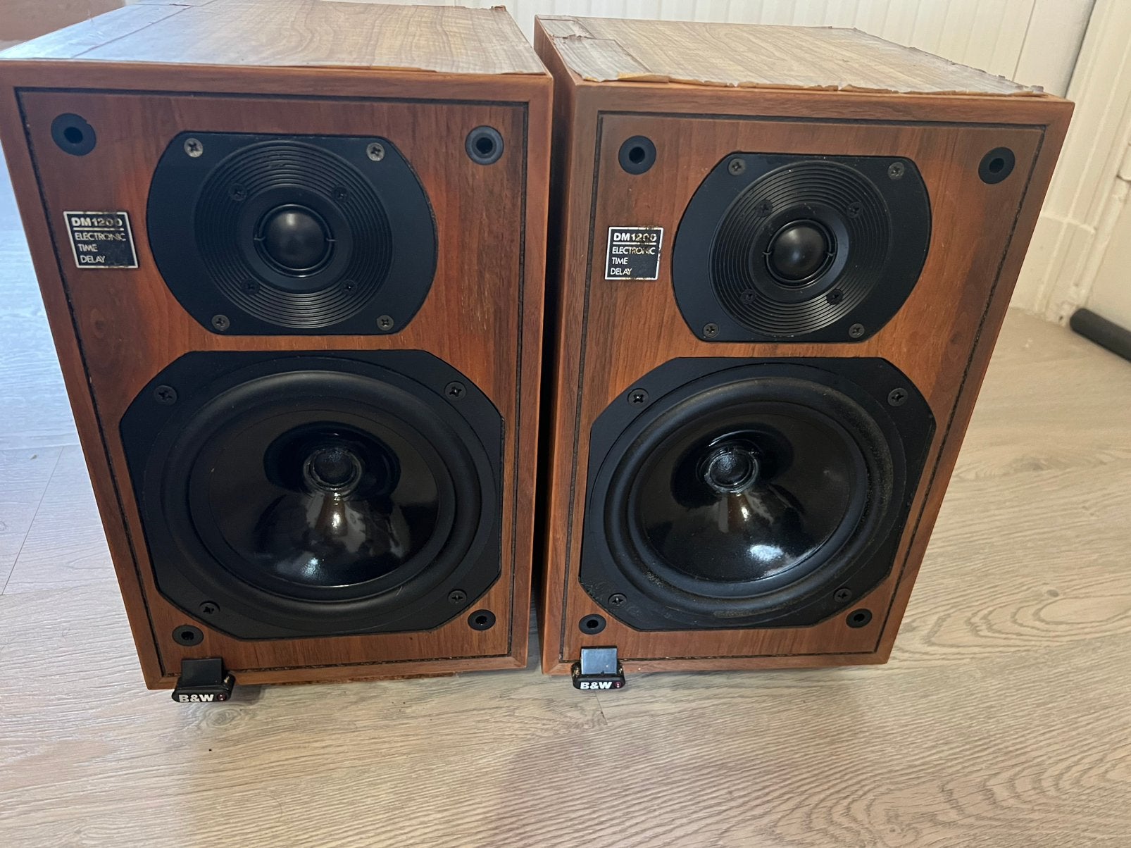 Paires d’enceintes B&w  dm 1200 electronic, Enlèvement, Comme neuf