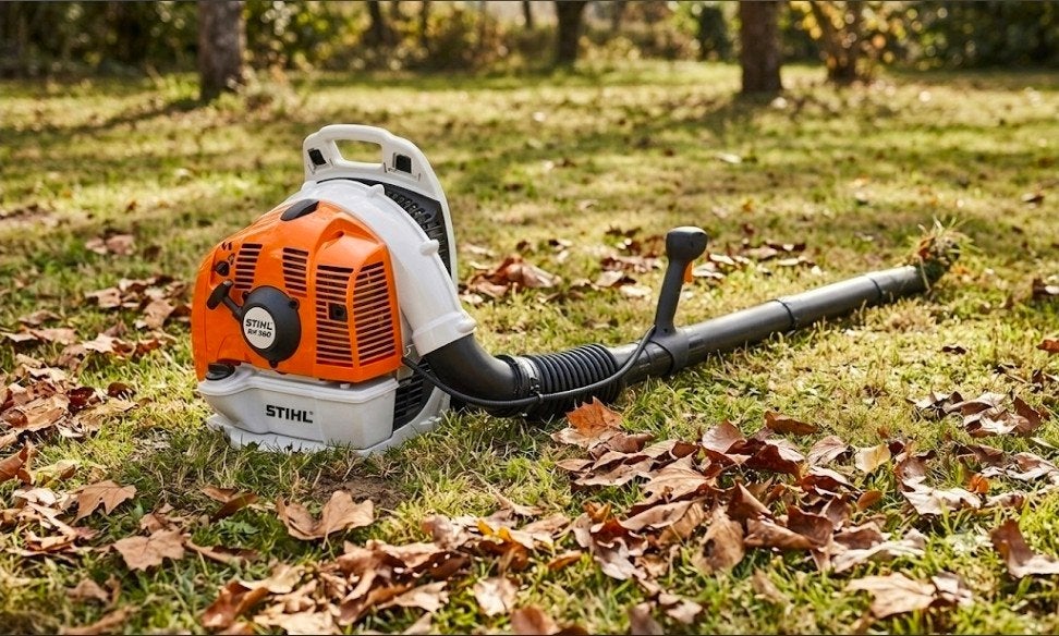 Bladblazer Sthil BR 350, Tuin en Terras, Ophalen