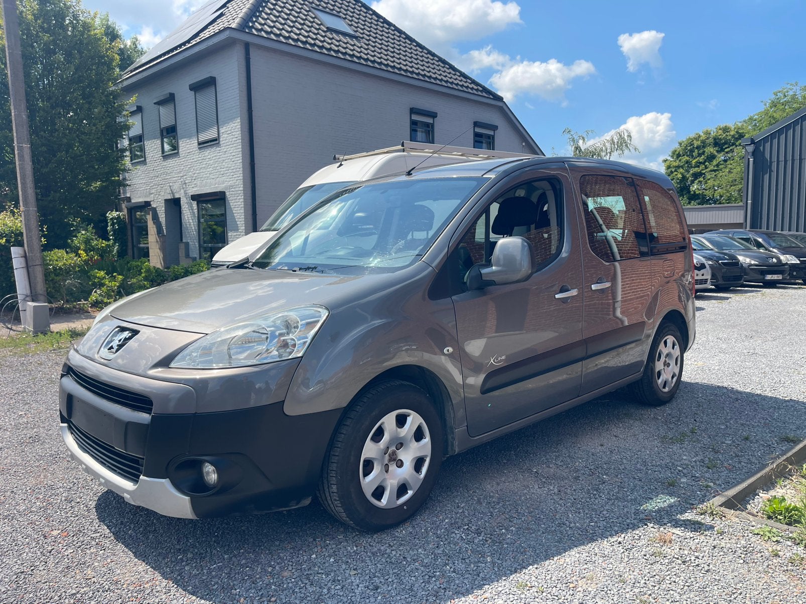 Peugeot Partner Tepee 1.6HDi X-Line,Airco,1er propriétaire.., Autos, Argent ou Gris, Achat, 149 g/km, Boîte manuelle