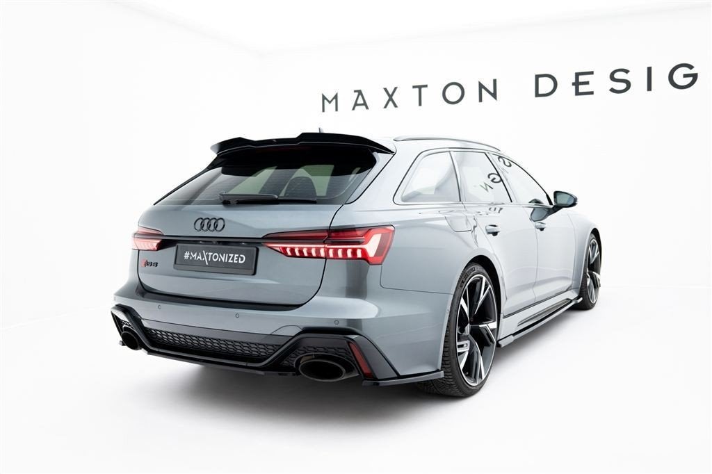 Maxton Design Audi RS6 C8 Rear Side Splitters versie 1, Verzenden