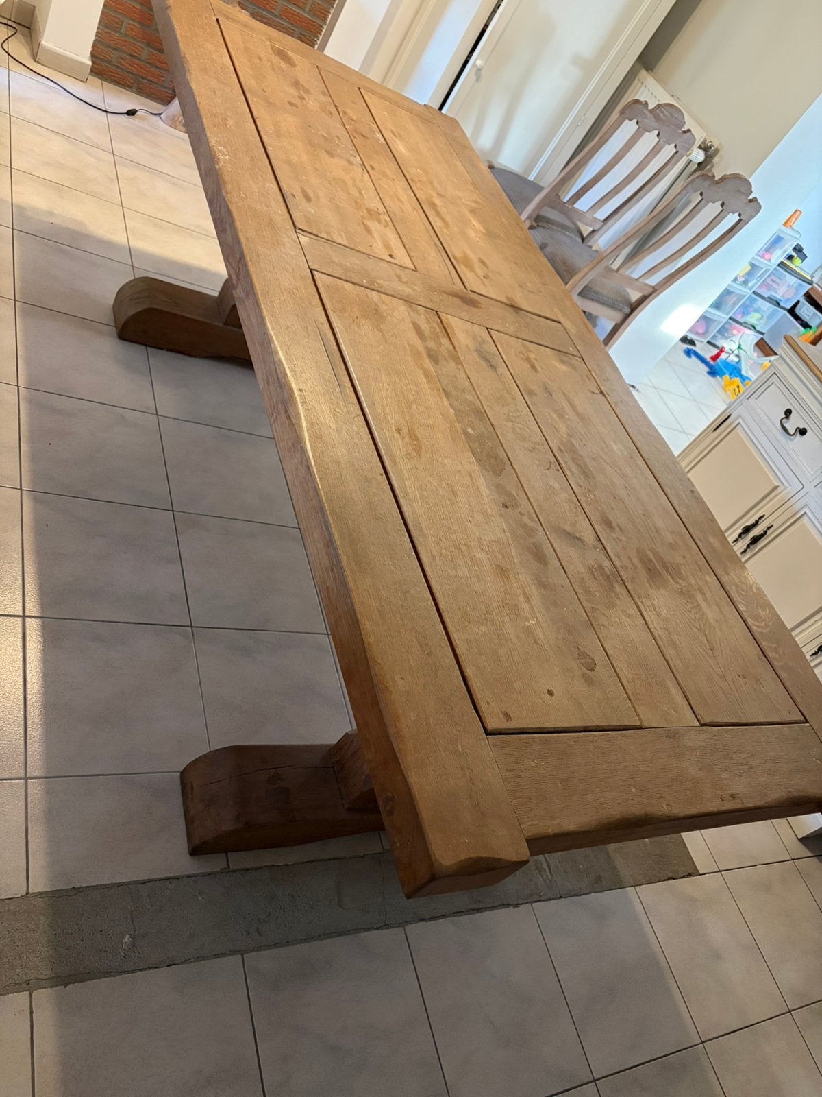 Table en chene a DONNER, Enlèvement