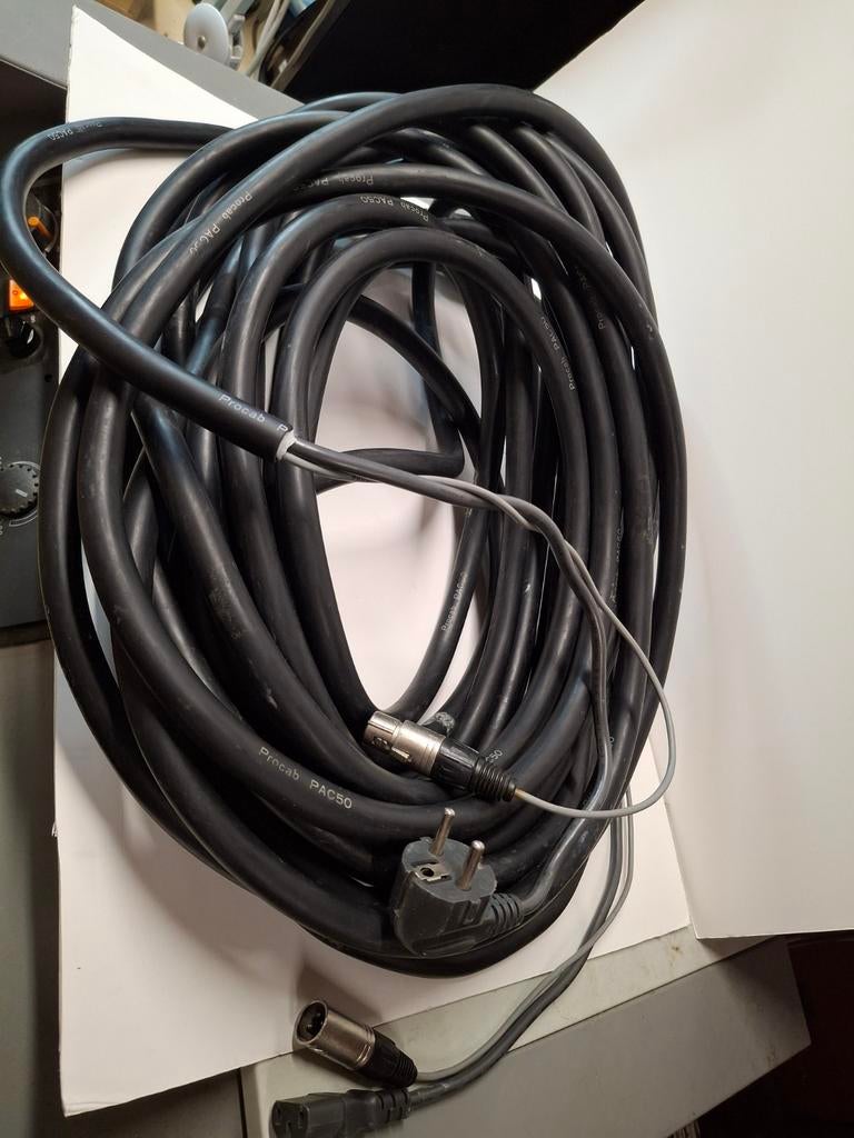 PROCAB PAC50 kabel 20m, Muziek en Instrumenten, Ophalen, Gebruikt, Speaker of Versterker