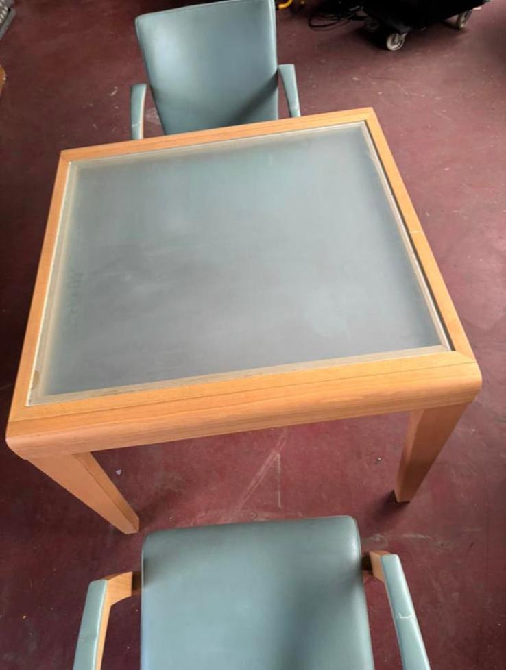 Tafel met twee stoelen, Huis en Inrichting, Ophalen, Zo goed als nieuw
