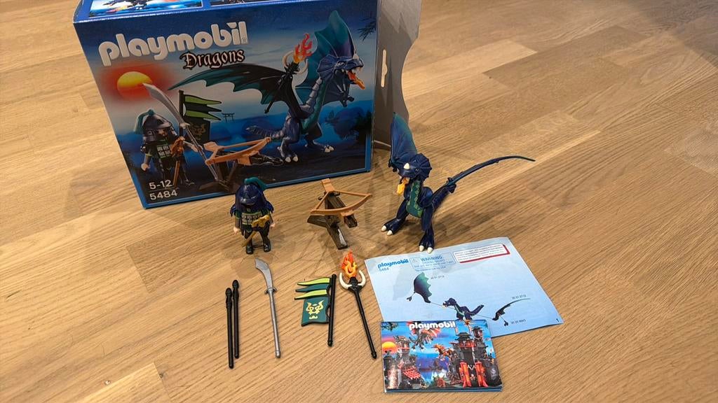 Playmobil dragons 5484, Ophalen, Zo goed als nieuw