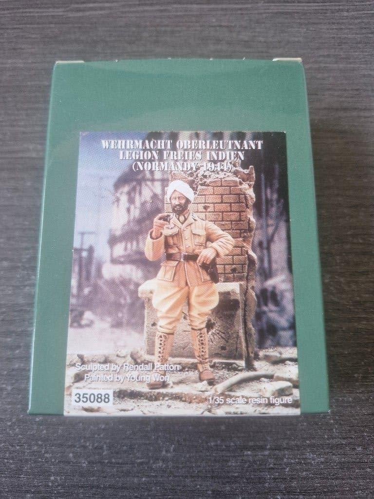 Warriors 1/35 Wehrmacht Oberleutnant Legion Freies Indien, Ophalen of Verzenden, Nieuw, 1:35 tot 1:50, Figuur of Figuren
