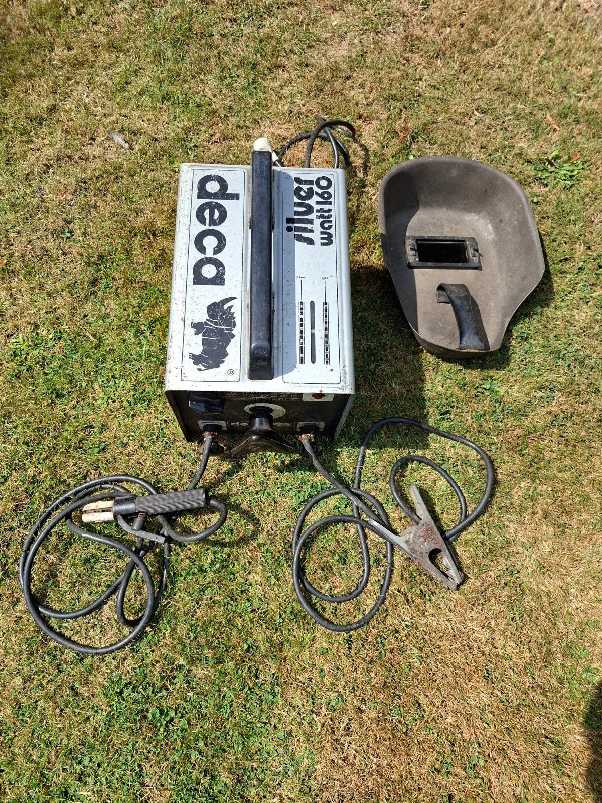 Deca silver watt 160 lasapparaat, Ophalen, Gebruikt, 150 tot 250 ampère, Elektroden