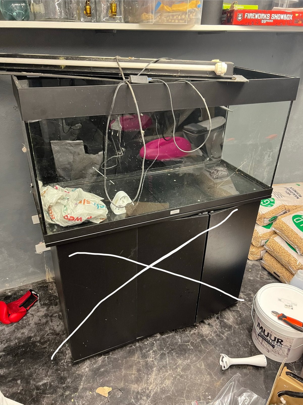 Juwel rio 180 zonder kast, Animaux & Accessoires, Pompe, Aquarium vide, Enlèvement, Utilisé