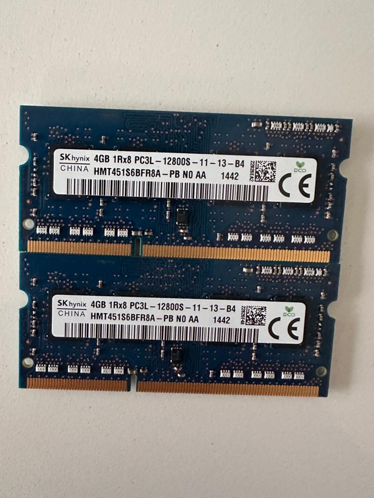 8gb ddr3 ram SkHynix, Computers en Software, RAM geheugen, Ophalen of Verzenden, Zo goed als nieuw, DDR3