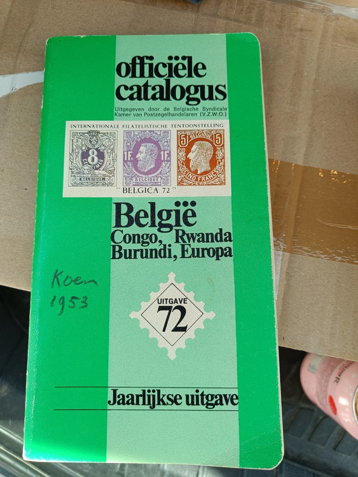 Officiële postzegels catalogussen België, Boeken, Catalogussen en Folders, Ophalen of Verzenden, Catalogus