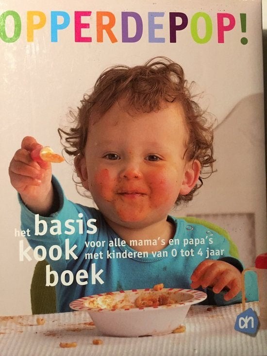 kookboek gerechten voor baby's en kinderen van AH, Verzenden, Zo goed als nieuw