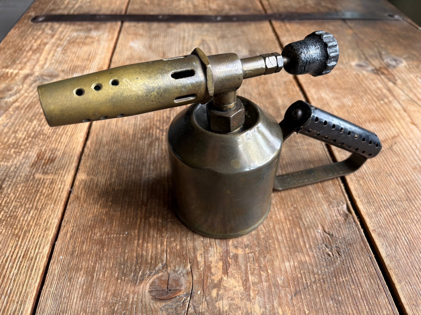 LAMPE A SOUDER DRAEGER GERMANY ANTIQUITE CUIVRE, Enlèvement ou Envoi, Cuivre