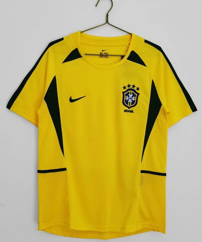 Brazilië 2002 Retro Voetbalshirts - Alle maten, Ophalen of Verzenden, Nieuw, Shirt