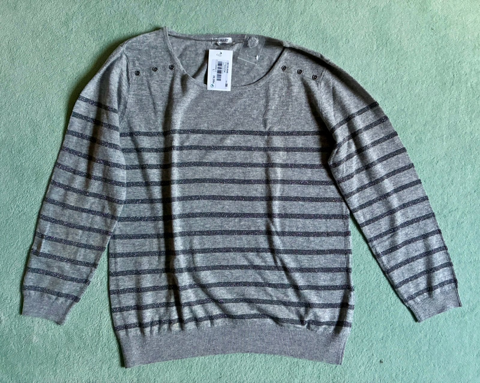 Nieuwe grijze wintertrui van Damart L, Kleding | Dames, Ophalen of Verzenden, Zo goed als nieuw