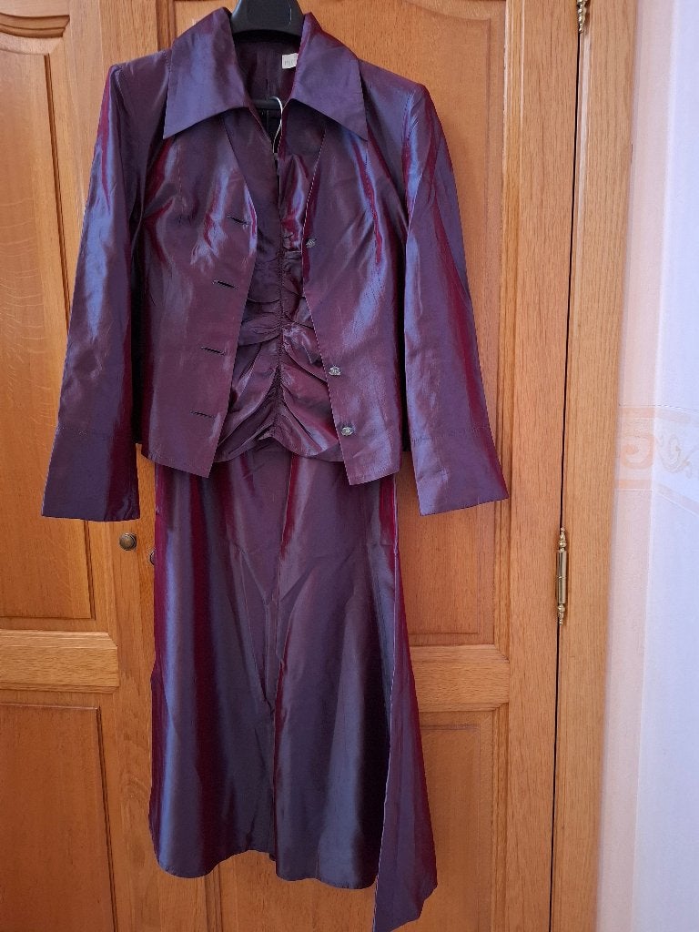 avondjurk "Prestige", Kleding | Dames, Galajurk, Paars, Nieuw, Ophalen of Verzenden