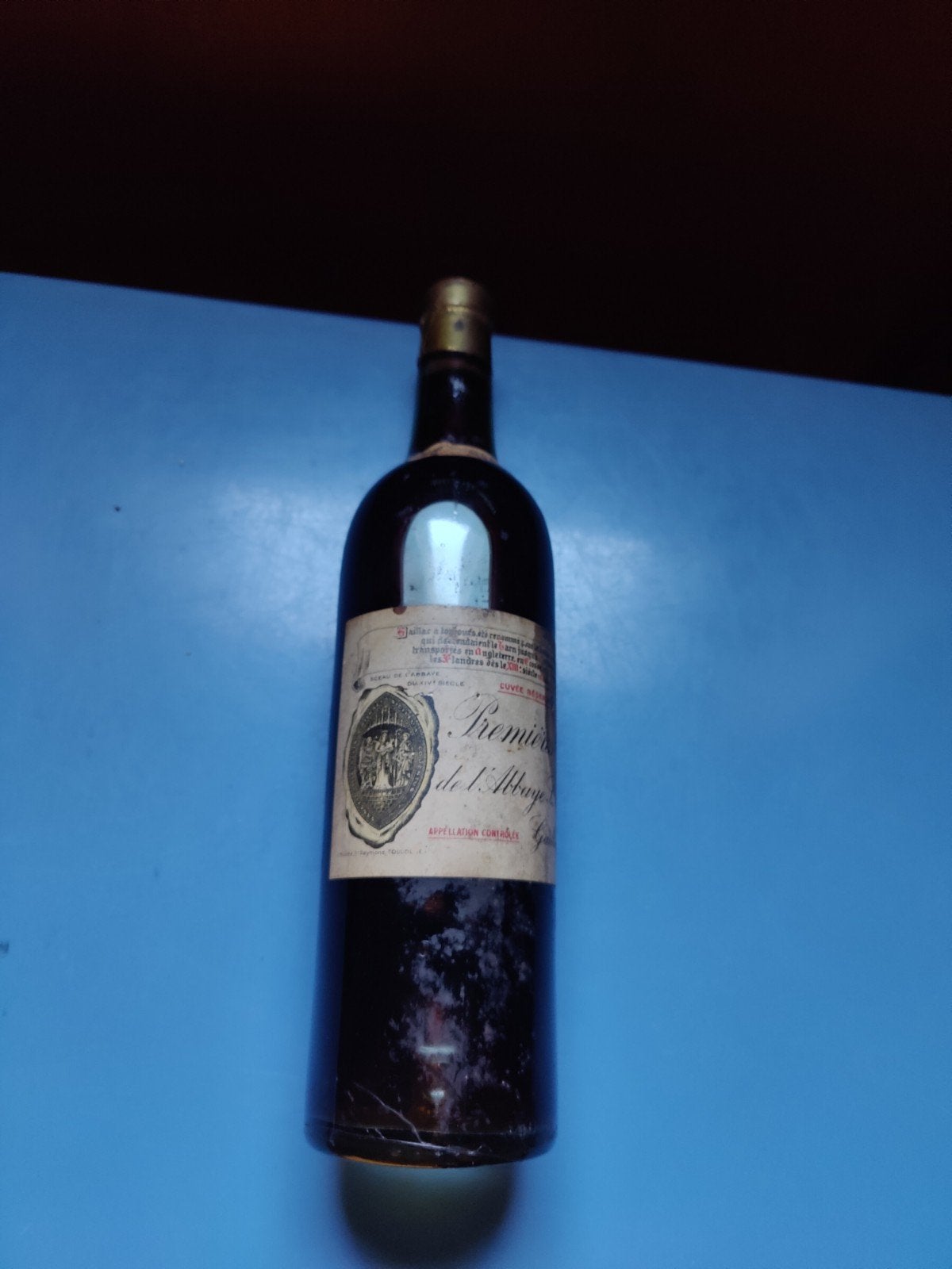 Bouteille de vin ancienne – Gaillac Premières Côtes – Millés, Verzamelen, Wijnen, Ophalen, Gebruikt, Frankrijk, Rode wijn