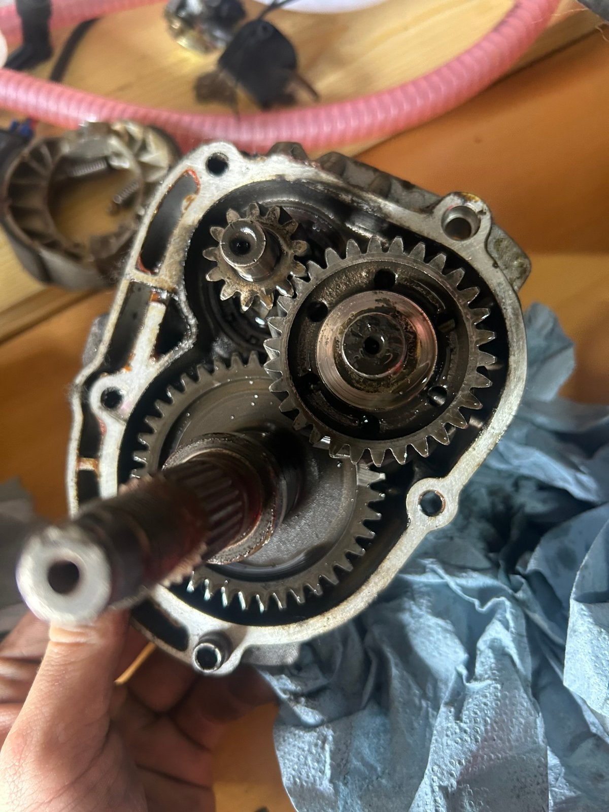 Piaggio 125cc Vertanding – Compleet met Shimringen, Motoren, Tuning en Styling, Ophalen of Verzenden