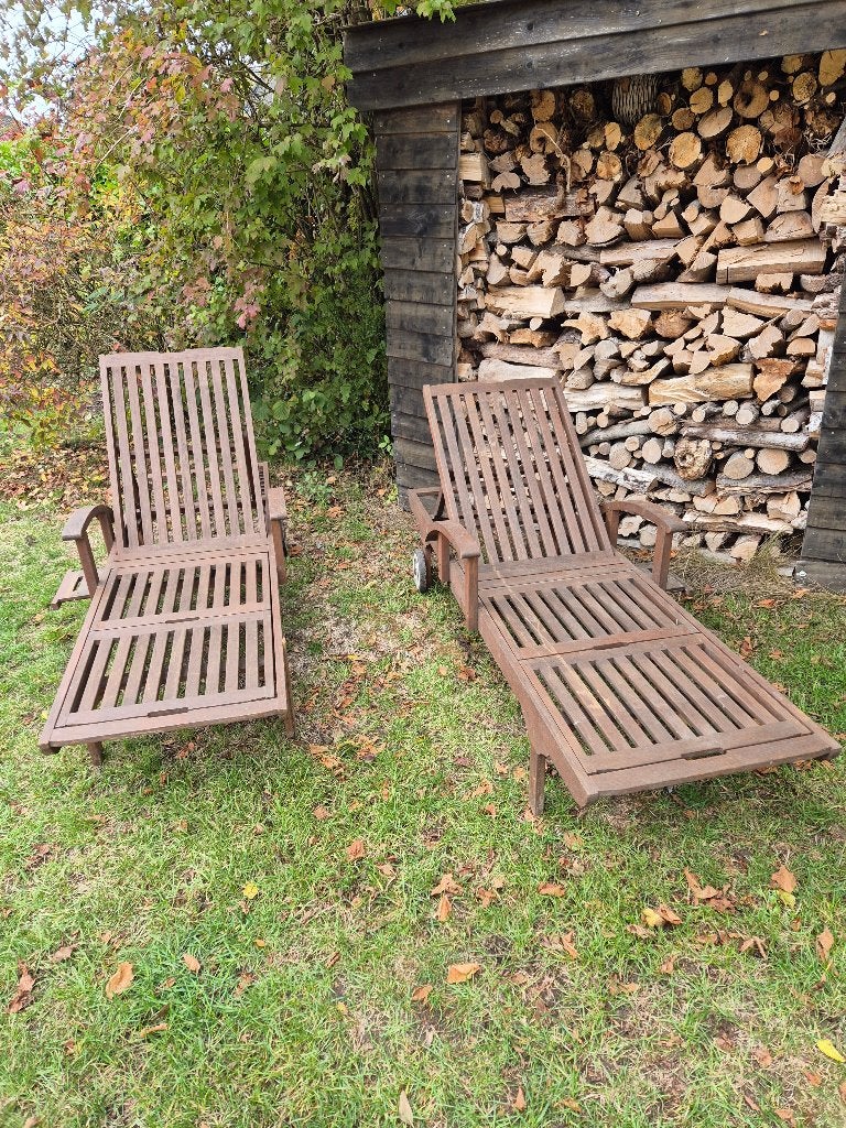 Mobilier de jardin Chaises longues, Jardin & Terrasse, Comme neuf, Sets de jardin, 2 places, Enlèvement