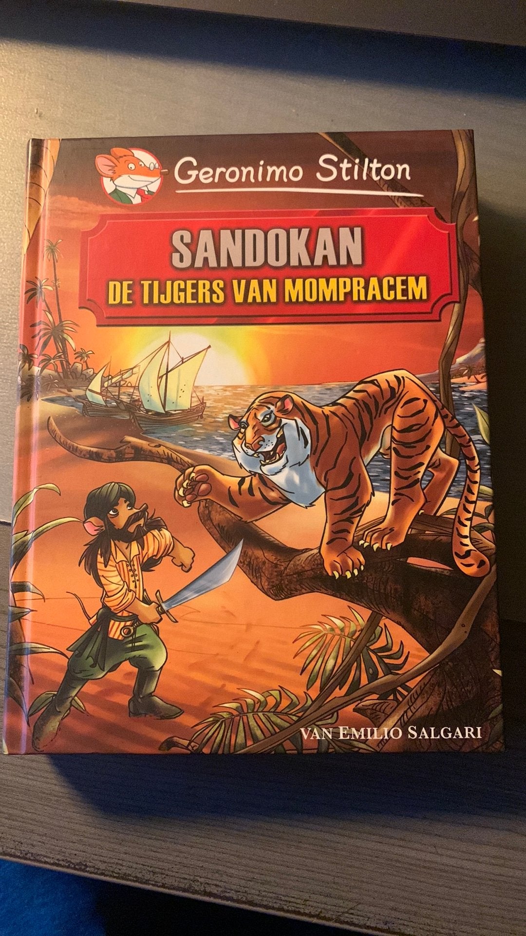 Emilio Salgari - De Tijgers van Mompracem, Ophalen of Verzenden, Emilio Salgari