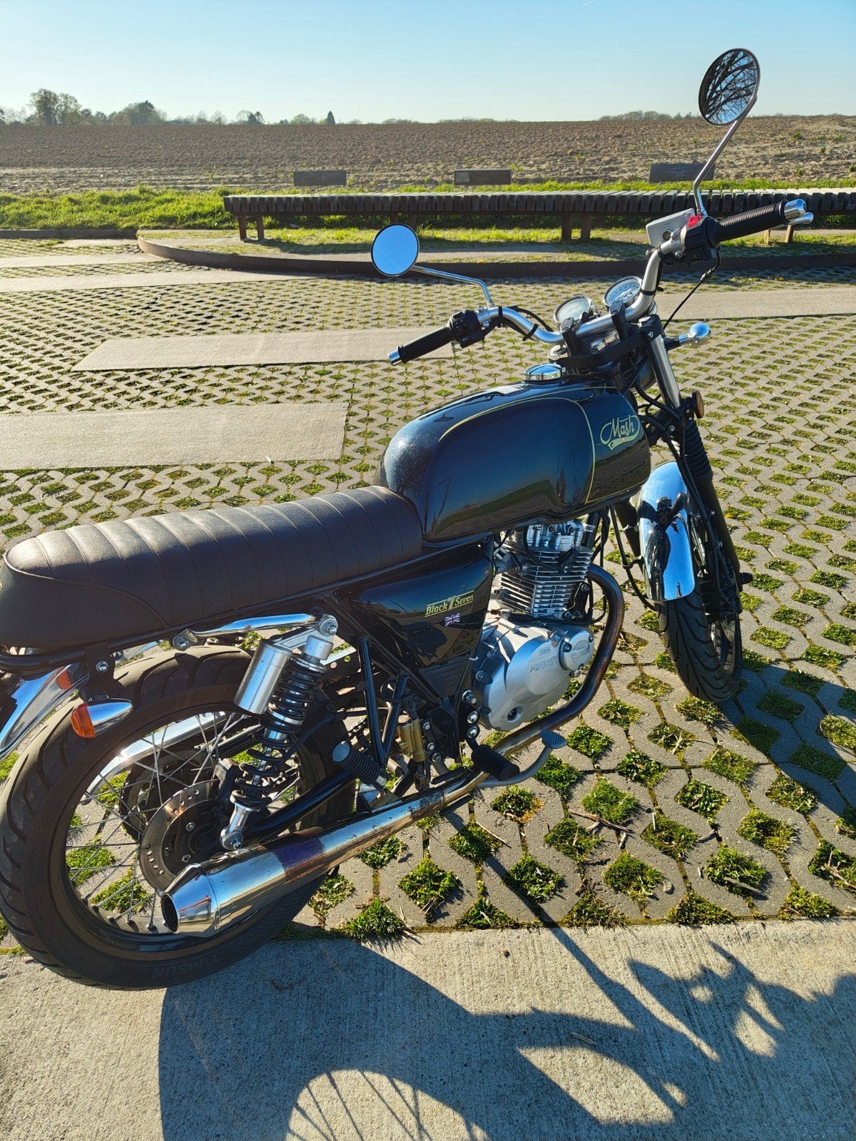 Mash Black Seven 125 – Prachtige staat, Fietsen en Brommers, Brommers | Derbi, Ophalen