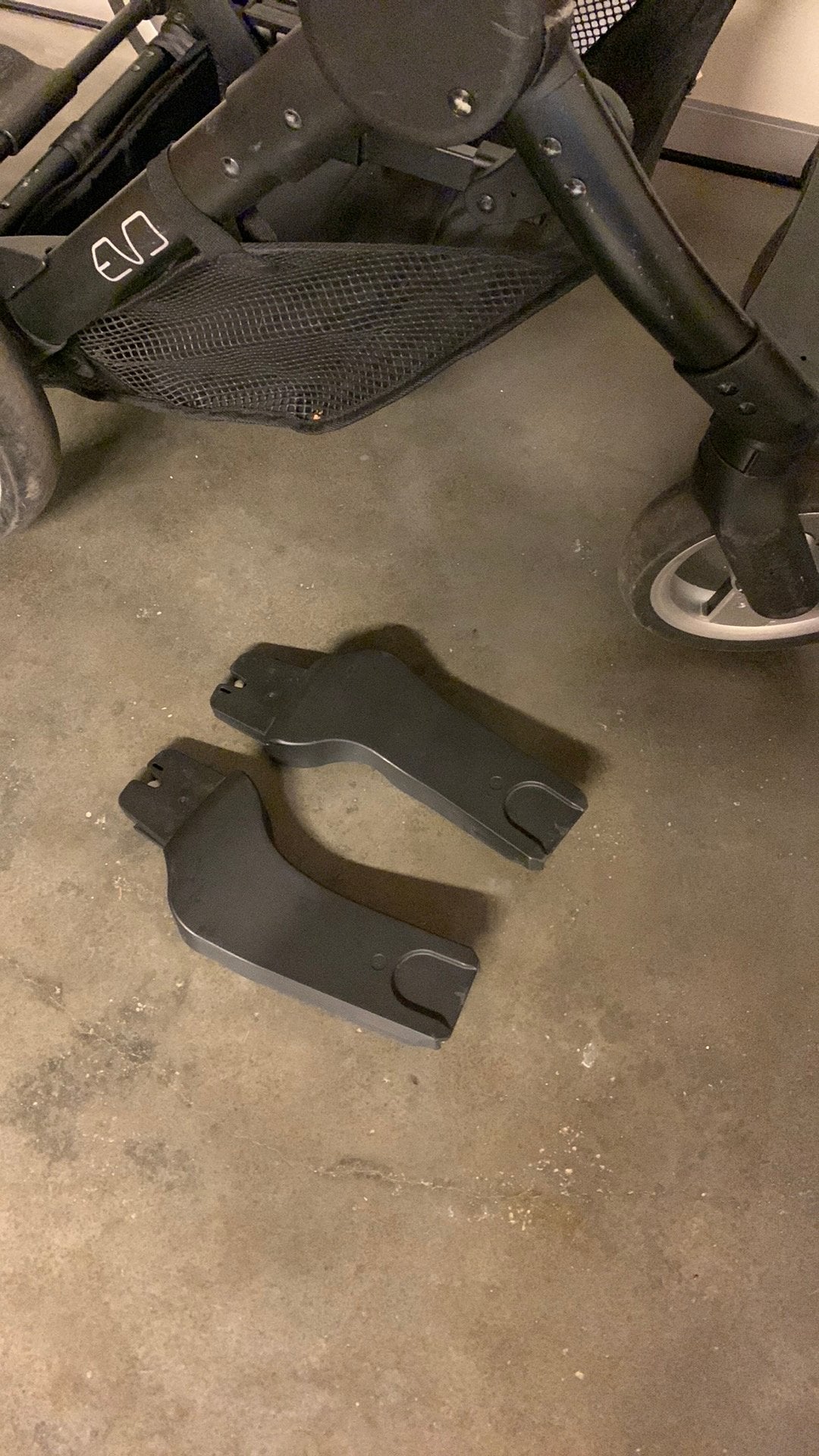 Mutsy evo chassis de poussette avec adaptateurs Cybex, Utilisé, Poussette, Mutsy, Tige de poussée réglable