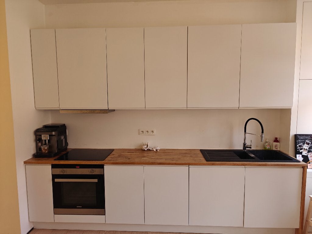 Volledige keuken, Sans poignée, Bois, Comme neuf, Enlèvement