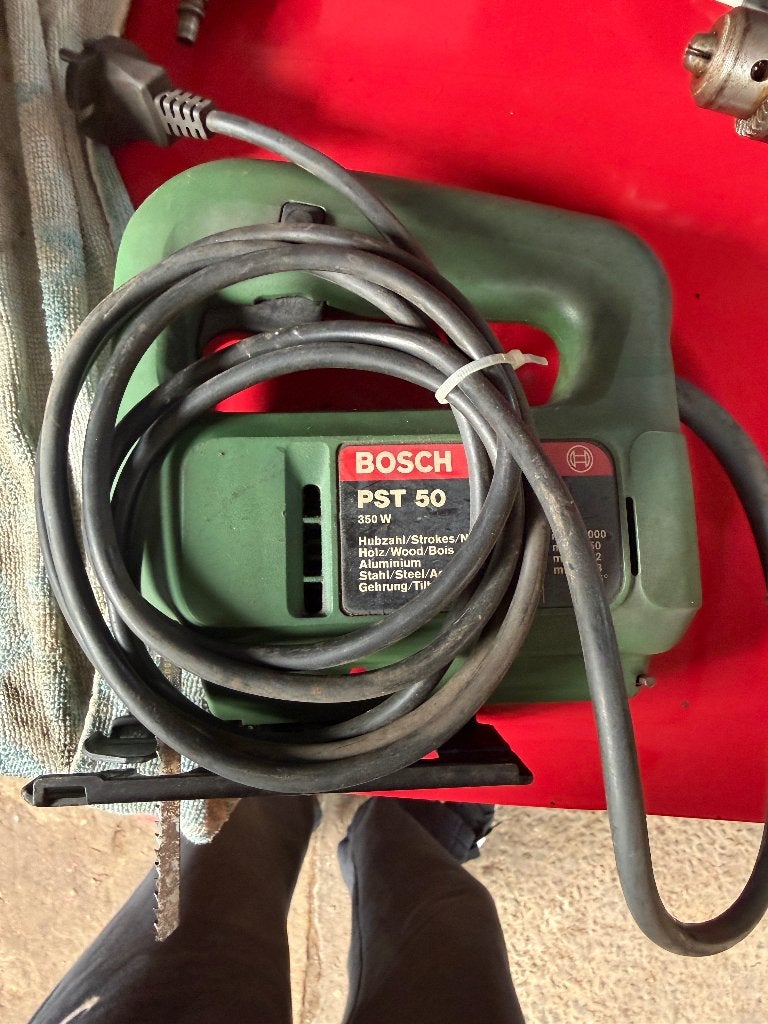 Scie sauteuse Bosch, Bricolage & Construction, Enlèvement, Utilisé, Moins de 600 watts, Scie sauteuse