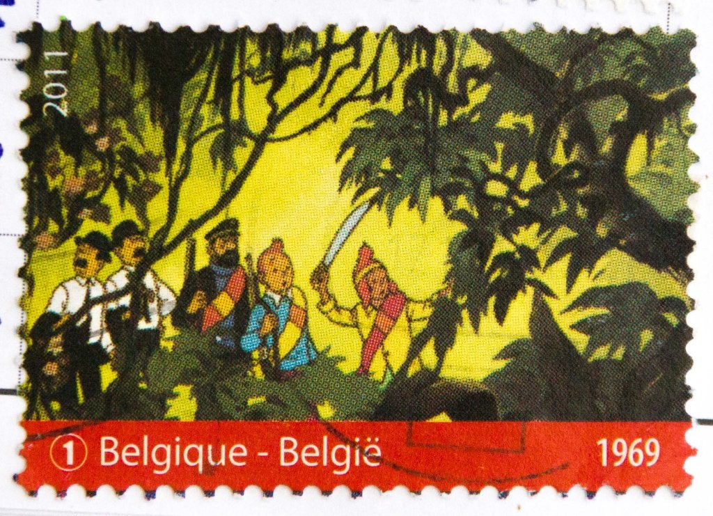 Postzegel België OBP 4171, Ophalen of Verzenden, Gestempeld, Gestempeld