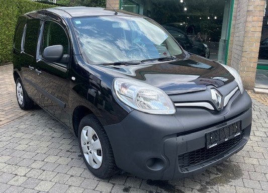 Renault Kangoo * 1J GARANTIE * €7396 VOOR ZELFSTANDIGEN, Auto's, Bestelwagens en Lichte vracht, Euro 6, Renault, Zwart, Bedrijf