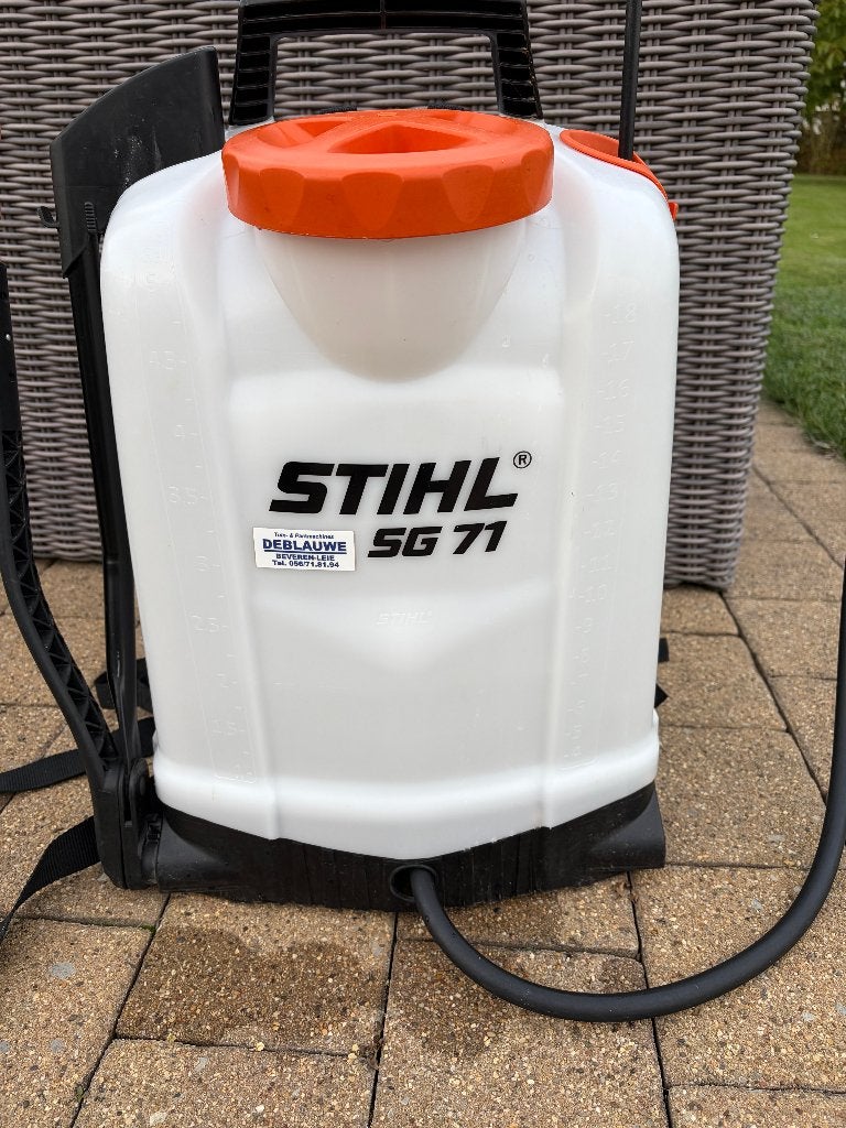 Pulvérisateur à dos STIHL SG71 - 18L, Enlèvement, Comme neuf, Répression des mauvaises herbes