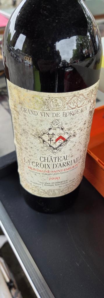 Fles rode wijn, Verzamelen, Wijnen, Ophalen, Rode wijn