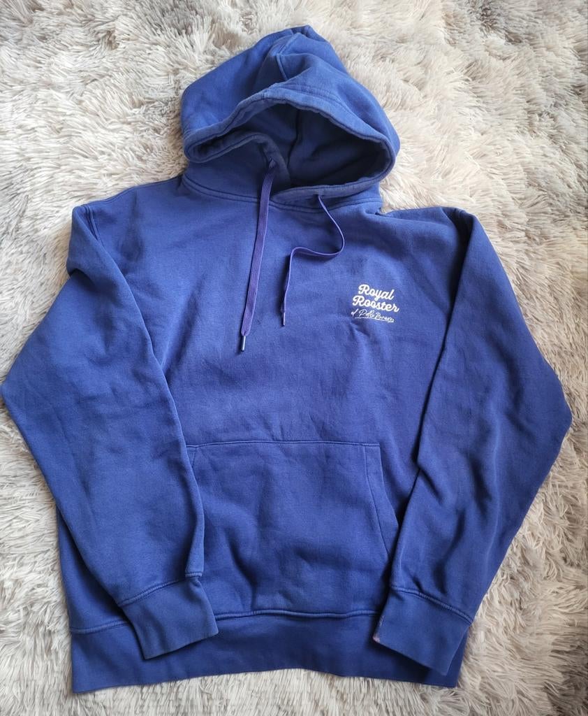 Hoodie Pull & Bear "Royal Rooster" STWD - Bleu Roi - S, Enlèvement ou Envoi, Porté, Bleu, Taille 46 (S) ou plus petite