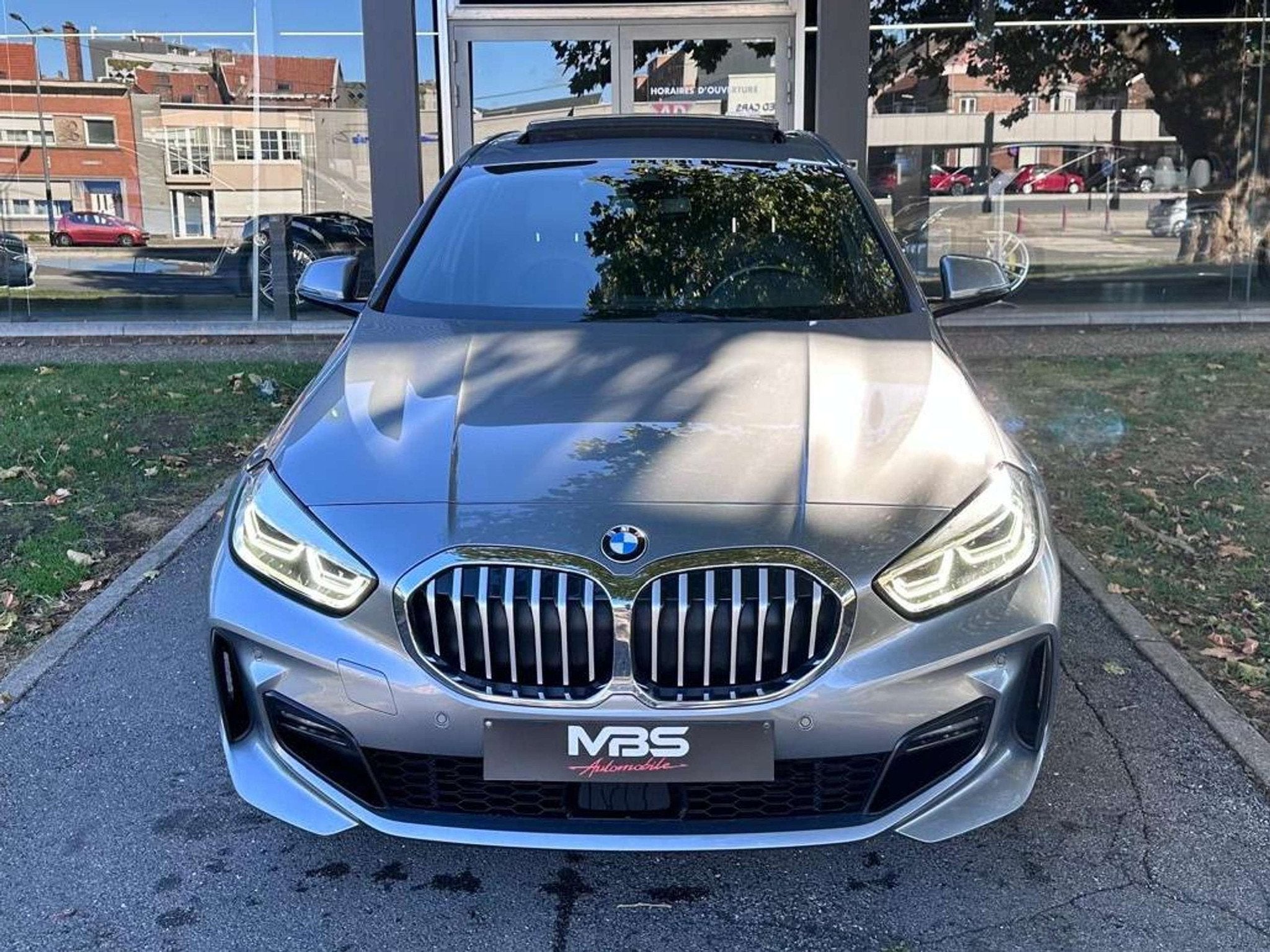 BMW 1 Serie 116 * i * PACK M* TOIT PANO* *XENON* *GARANTIE 1, Auto's, 1 Reeks, Gebruikt, Zwart, Leder