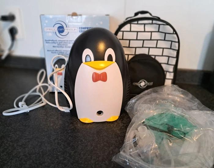 Aerosol pinguin - nauwelijks gebruikt, Ophalen of Verzenden, Zo goed als nieuw