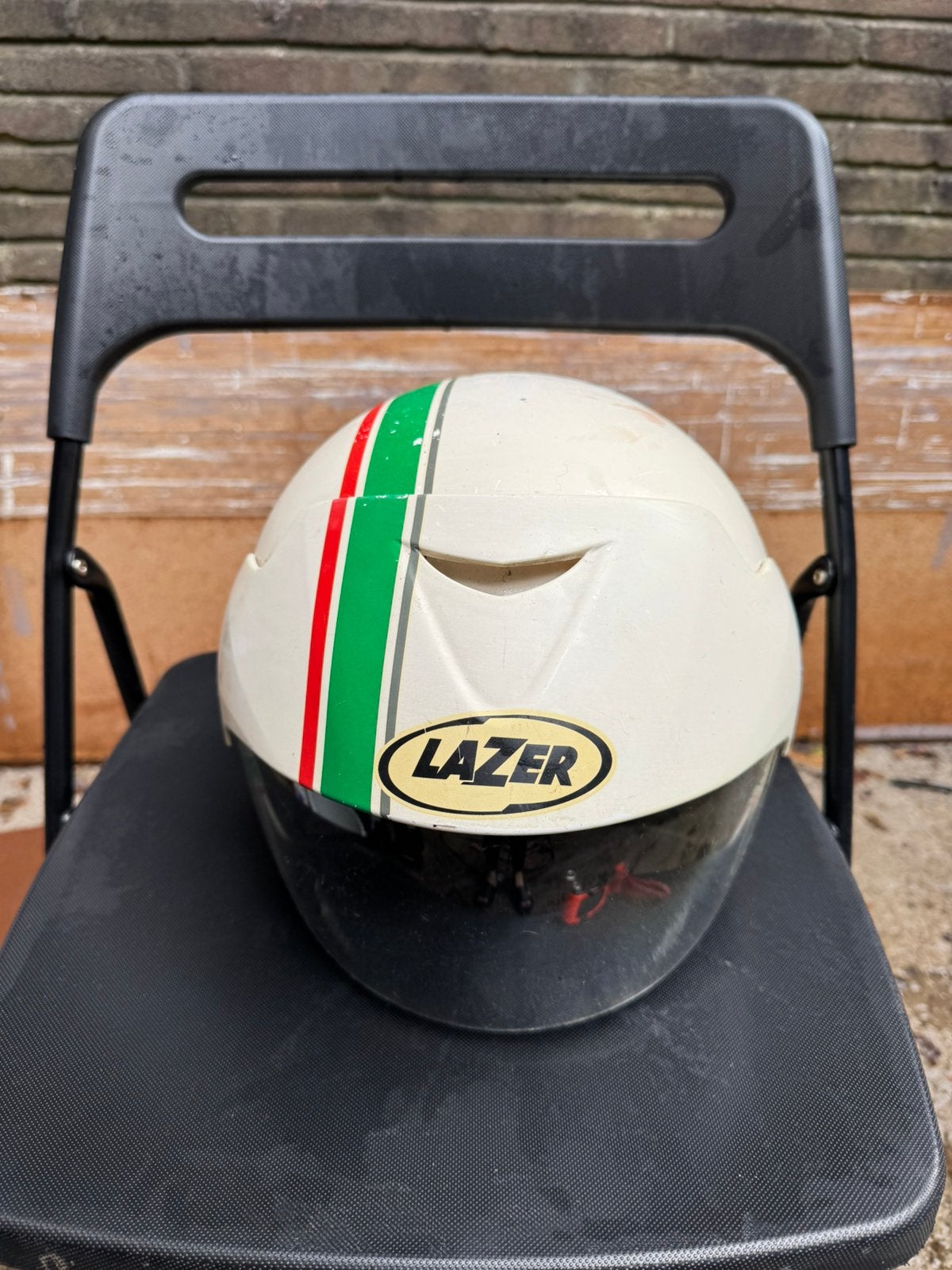 Casque de trottinette laser taille L, Vélos & Vélomoteurs, Casques de cyclomoteur, Enlèvement ou Envoi, Utilisé, Large