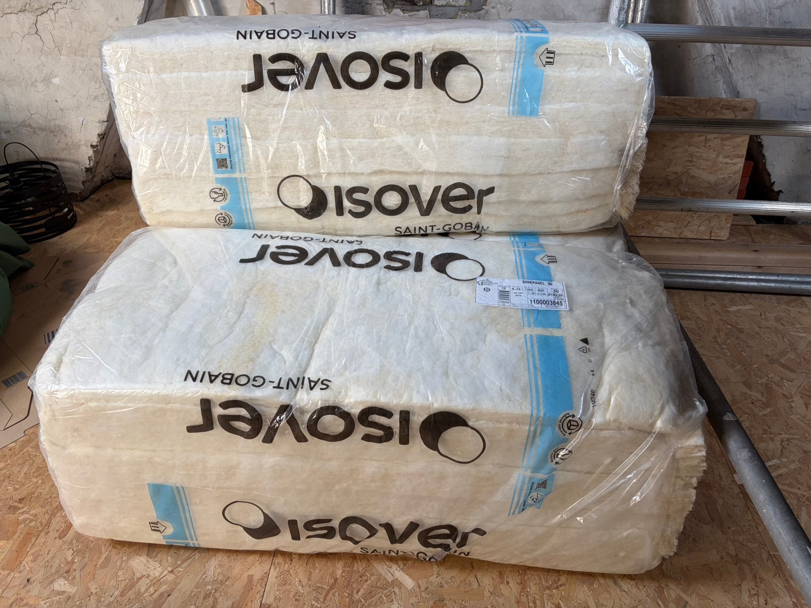 Isolatie isover, Bricolage & Construction, Enlèvement, Comme neuf