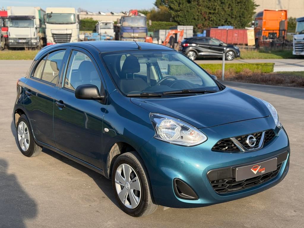 Nissan micra benzine airco PERFECTE STAAT + keuring en gar., Auto's, Euro 6, Handgeschakeld, Radio, Onderhoudsboekje