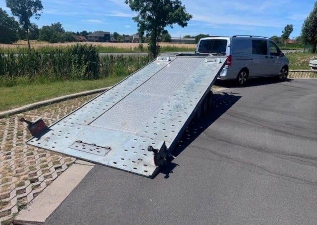 REMORQUE DE VOITURE À LOUER ! ! !, Autos : Divers, Remorques, Comme neuf, Enlèvement ou Envoi