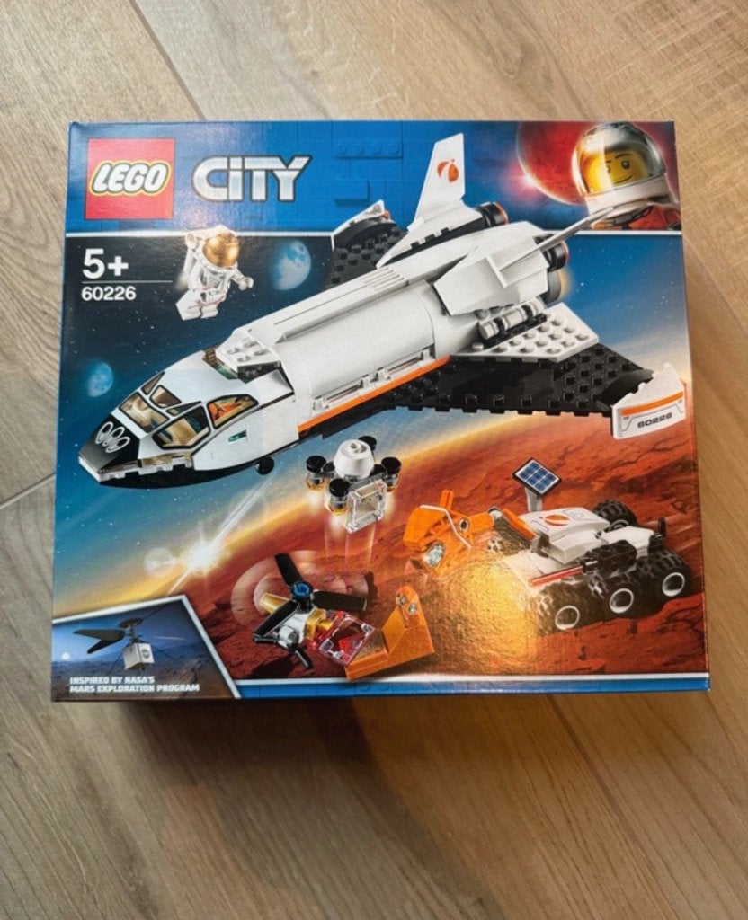 Lego 60226 Pendelset voor onderzoek naar Mars, Ophalen, Lego, Nieuw, Space