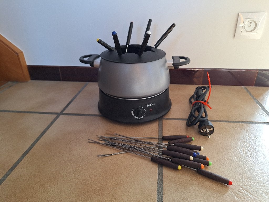 Appareil à fondue Tefal pour 8 personnes, Enlèvement, Comme neuf, Électrique