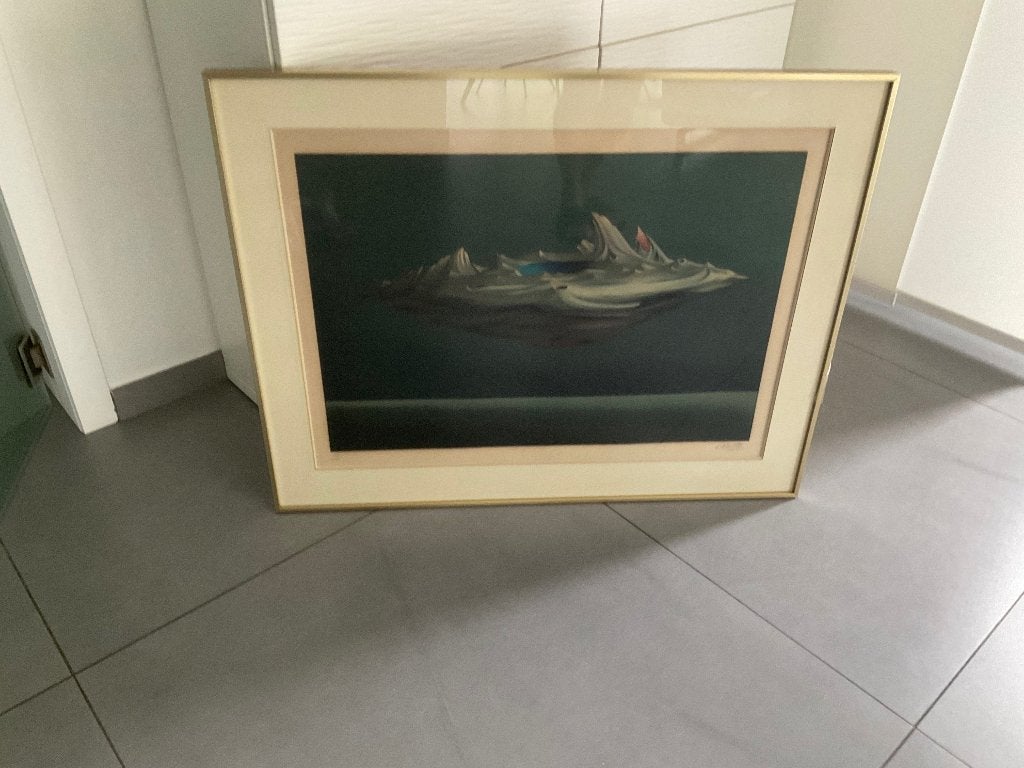 Felix Labisse, Antiek en Kunst, Ophalen, Gelimiteerde oplage, Landschappen, Lithografie