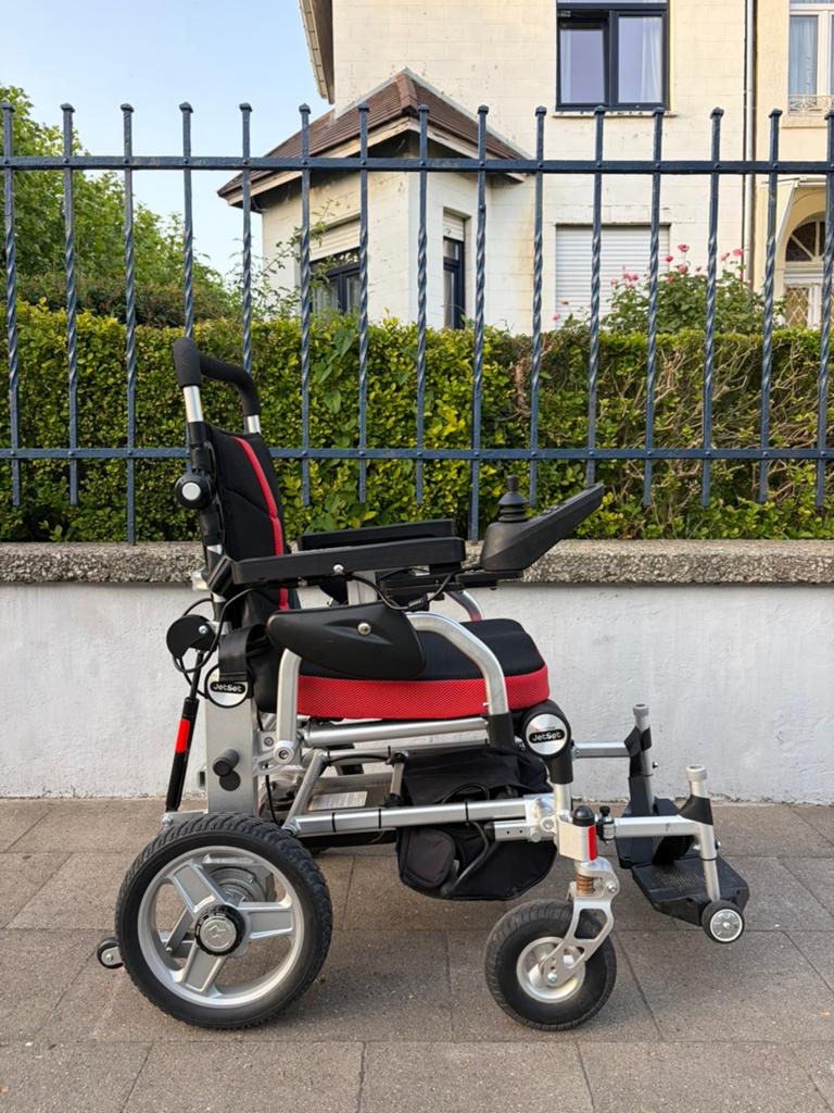 Smart Chair JetSet Nieuw opvouwbare elektrische rolstoel, Diversen, Rolstoelen, Ophalen of Verzenden, Inklapbaar, Nieuw, Elektrische rolstoel
