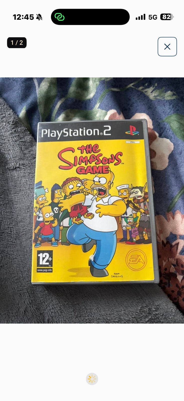 The simpsons game ps2, Games en Spelcomputers, Games | Sony PlayStation 2, Ophalen of Verzenden, Zo goed als nieuw