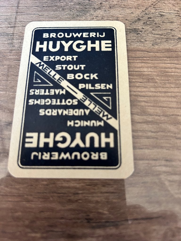 1 losse speelkaart brouwerij huyghe, Enlèvement ou Envoi, Neuf, Carte(s) à jouer