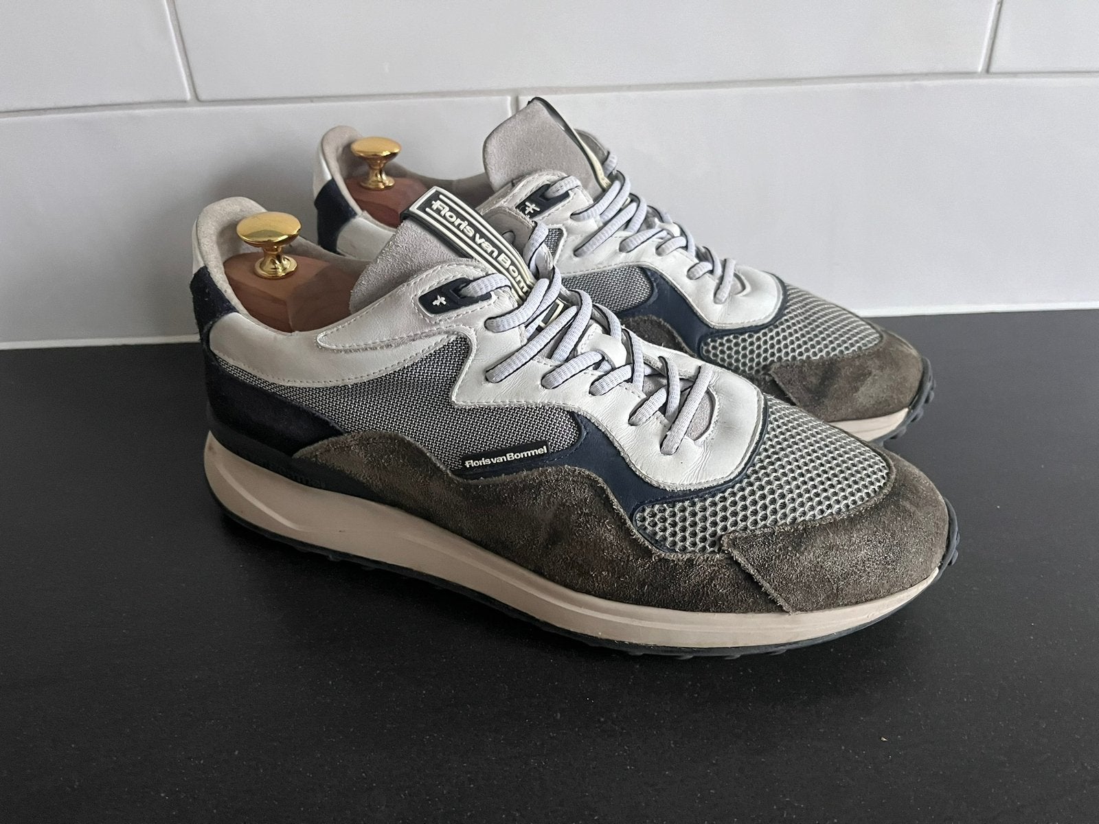 Floris van Bommel Noppi sneakers maat 9 / 43, Kleding | Heren, Overige kleuren, Ophalen of Verzenden, Zo goed als nieuw, Sneakers