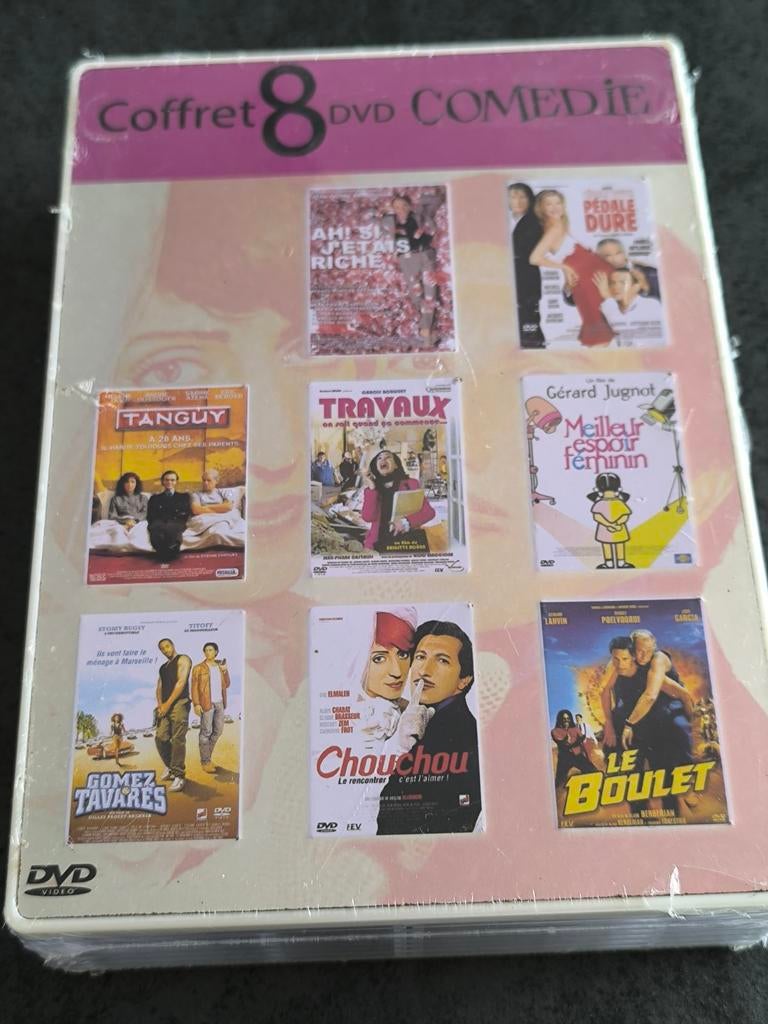 Coffret Métal 8 DVD "Comédie", Neuf emballé, Ophalen of Verzenden, Nieuw in verpakking, Overige genres