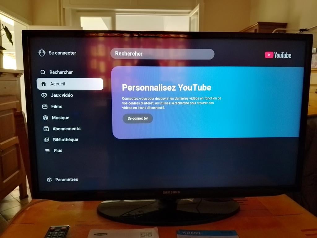 A vendre : smart TV Samsung 32'', Enlèvement, Utilisé