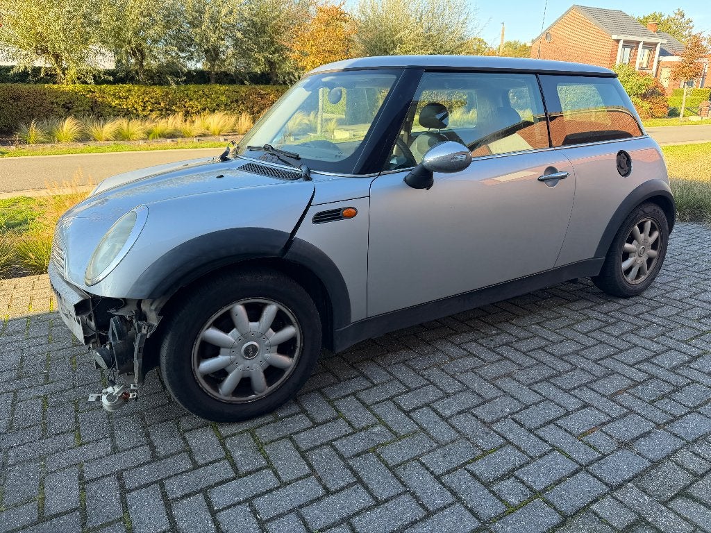 Mini one met vol leder, Auto's, Voorwielaandrijving, Zwart, 4 cilinders, Leder