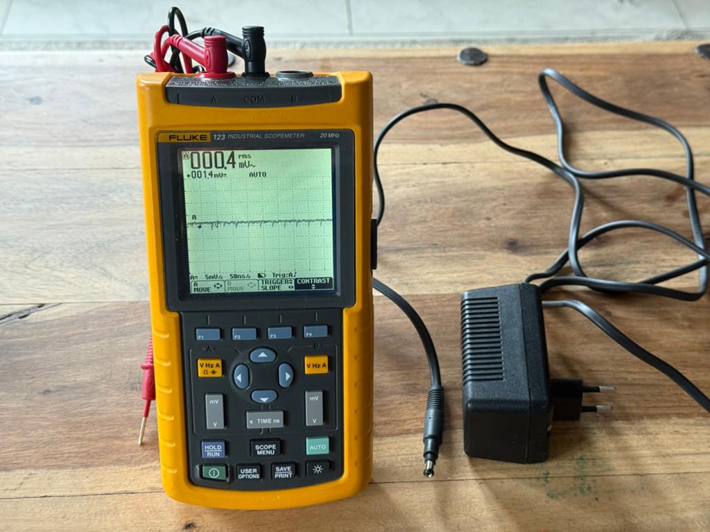 Fluke 123 Industrial Scopemeter of ruil tegen warmtecamera, Ophalen, Zo goed als nieuw